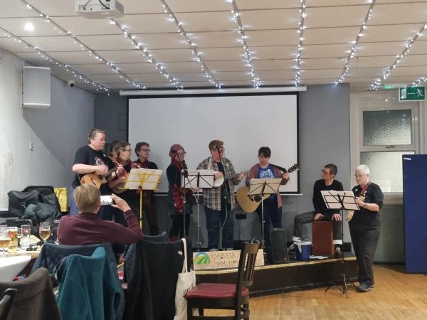 Ukelele performance at AGM 2026