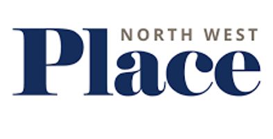 Logo for Place North West with bold and elegant typography